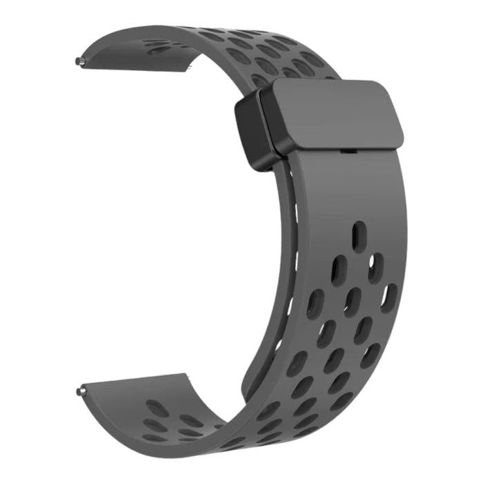 dark-grey-magnetic-sports-garmin-instinct-3-(50mm)-watch-straps-nz-magnetic-sports-watch-bands-aus