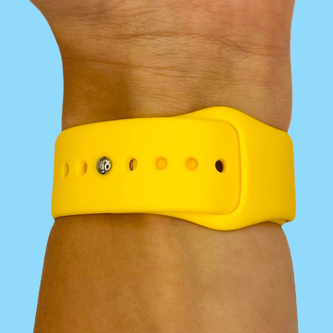 yellow-wahoo-elemnt-rival-watch-straps-nz-silicone-button-watch-bands-aus