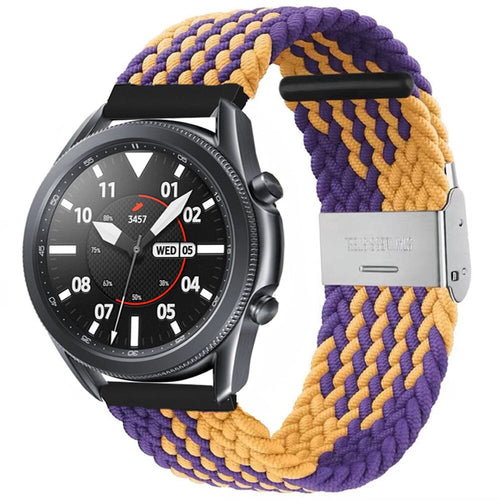 purple-orange-huawei-18mm-range-watch-straps-nz-nylon-braided-loop-watch-bands-aus