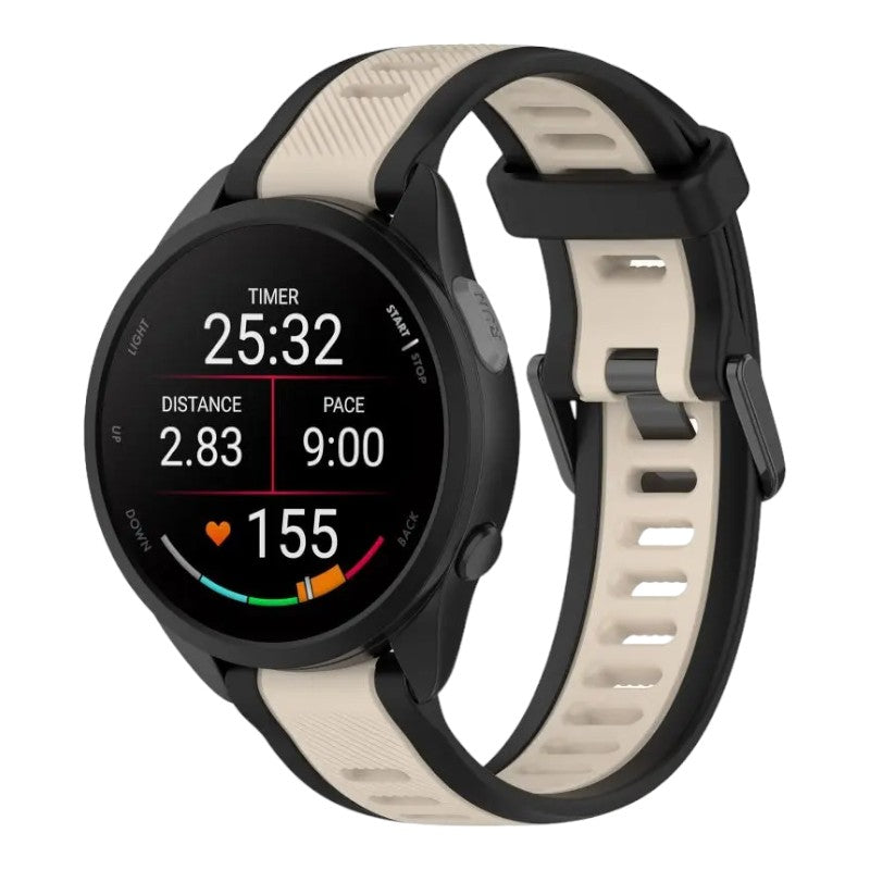 black-beige-coros-apex-2-watch-straps-nz-dual-colour-silicone-watch-bands-aus-996614