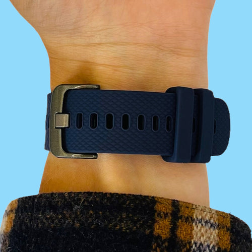 navy-blue-samsung-galaxy-watch-7-(44mm)-watch-straps-nz-silicone-watch-bands-aus