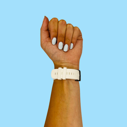 white-garmin-vivoactive-4-watch-straps-nz-silicone-watch-bands-aus