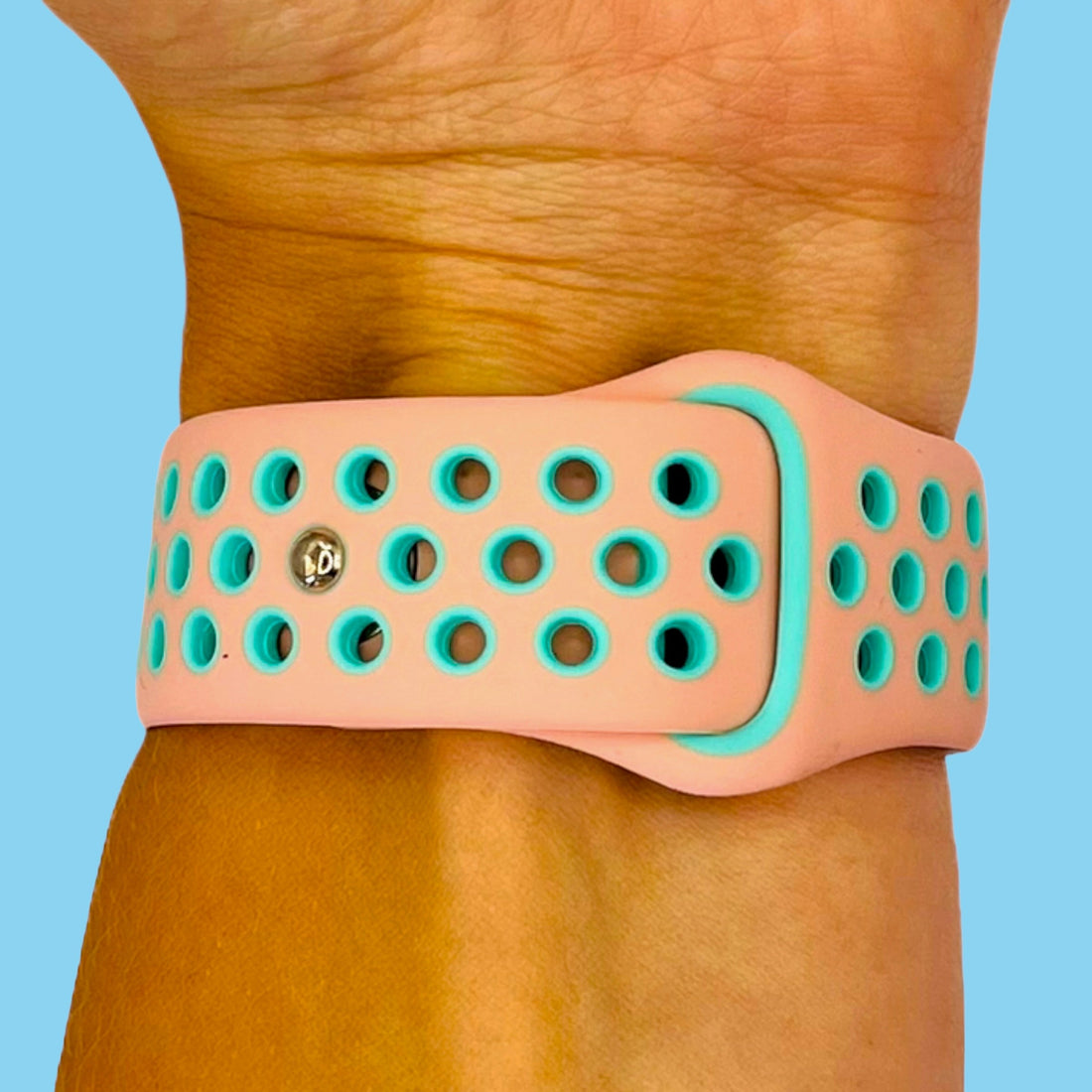 pink-green-samsung-galaxy-watch-7-(44mm)-watch-straps-nz-silicone-sports-watch-bands-aus-804109