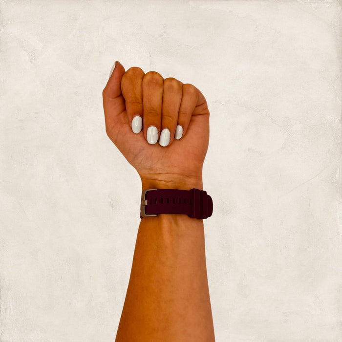 purple-garmin-forerunner-265-watch-straps-nz-silicone-watch-bands-aus