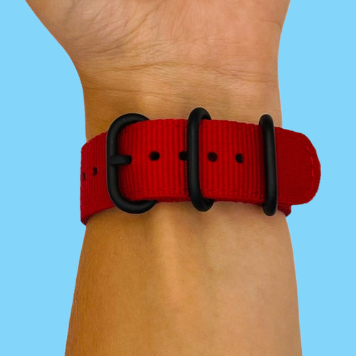 red-xiaomi-amazfit-t-rex-t-rex-pro-watch-straps-nz-nato-nylon-watch-bands-aus