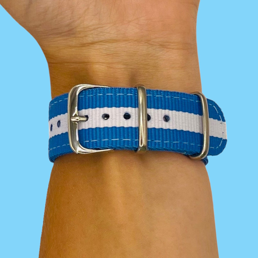 light-blue-white-garmin-venu-3-watch-straps-nz-nato-nylon-watch-bands-aus-994046