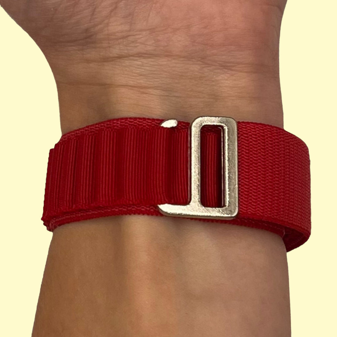 red-huawei-watch-gt-5-41mm-watch-straps-nz-alpine-loop-watch-bands-aus