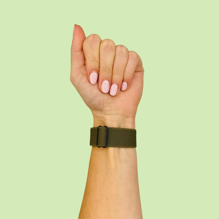 army-green-huawei-watch-ultimate-watch-straps-nz-braided-loop-flex-watch-bands-aus