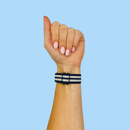 blue-white-stripe-garmin-marq-watch-straps-nz-braided-loop-flex-watch-bands-aus