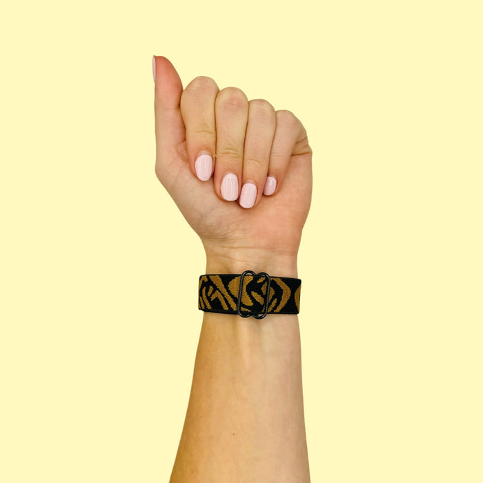 zebra-yellow-garmin-venu-sq-watch-straps-nz-braided-loop-flex-watch-bands-aus