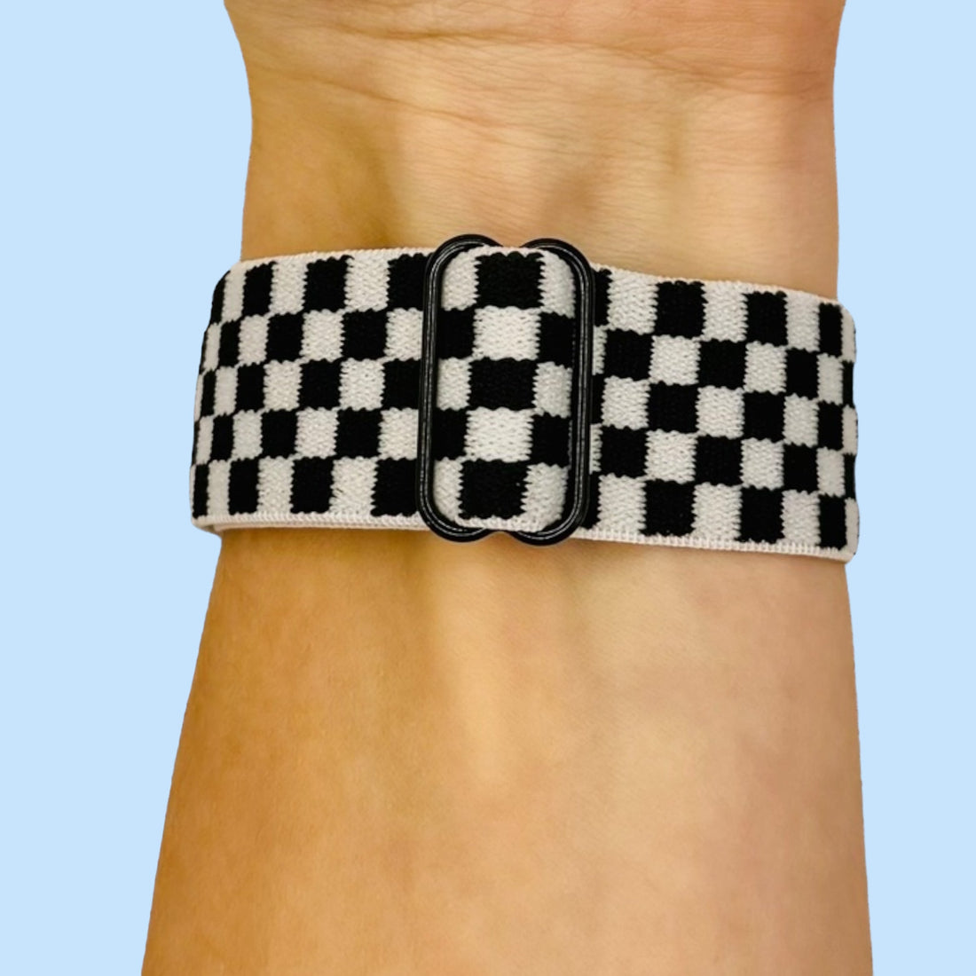 black-white-check-garmin-venu-x1-watch-straps-nz-braided-loop-flex-watch-bands-aus-996824