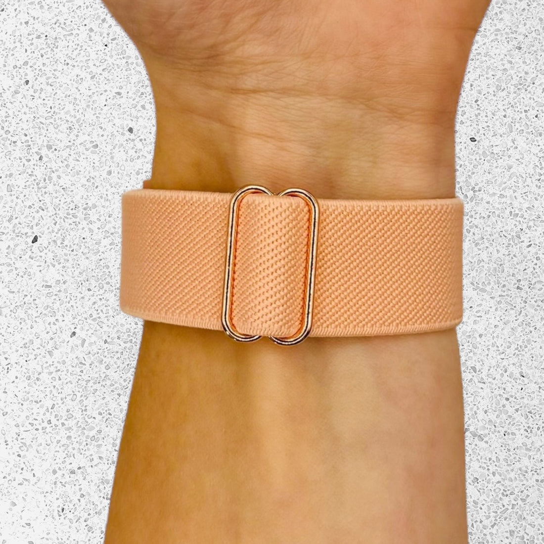peach-ticwatch-5-pro-watch-straps-nz-braided-loop-flex-watch-bands-aus