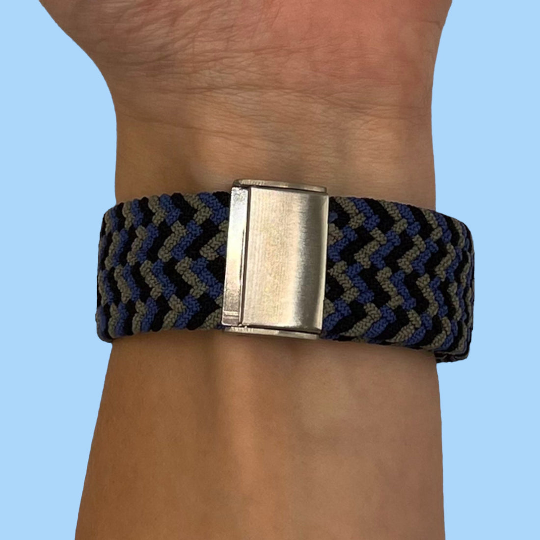 green-blue-black-samsung-galaxy-watch-7-(40mm)-watch-straps-nz-nylon-braided-loop-watch-bands-aus-995719