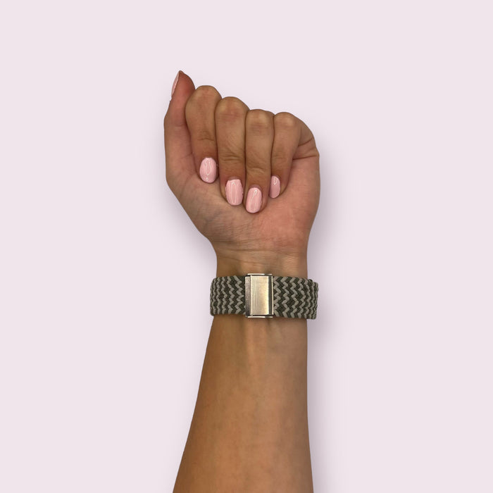 green-white-zig-fitbit-charge-6-watch-straps-nz-nylon-braided-loop-watch-bands-aus