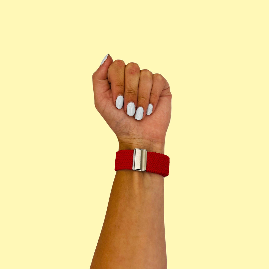 red-samsung-galaxy-watch-7-(40mm)-watch-straps-nz-nylon-braided-loop-watch-bands-aus-995706