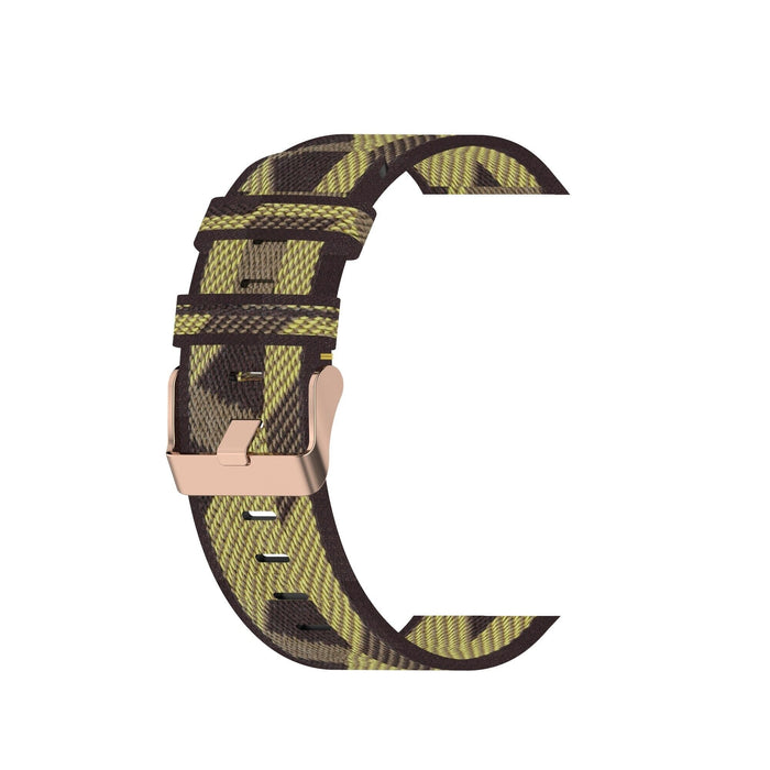 yellow-pattern-garmin-fenix-7x-watch-straps-nz-canvas-watch-bands-aus