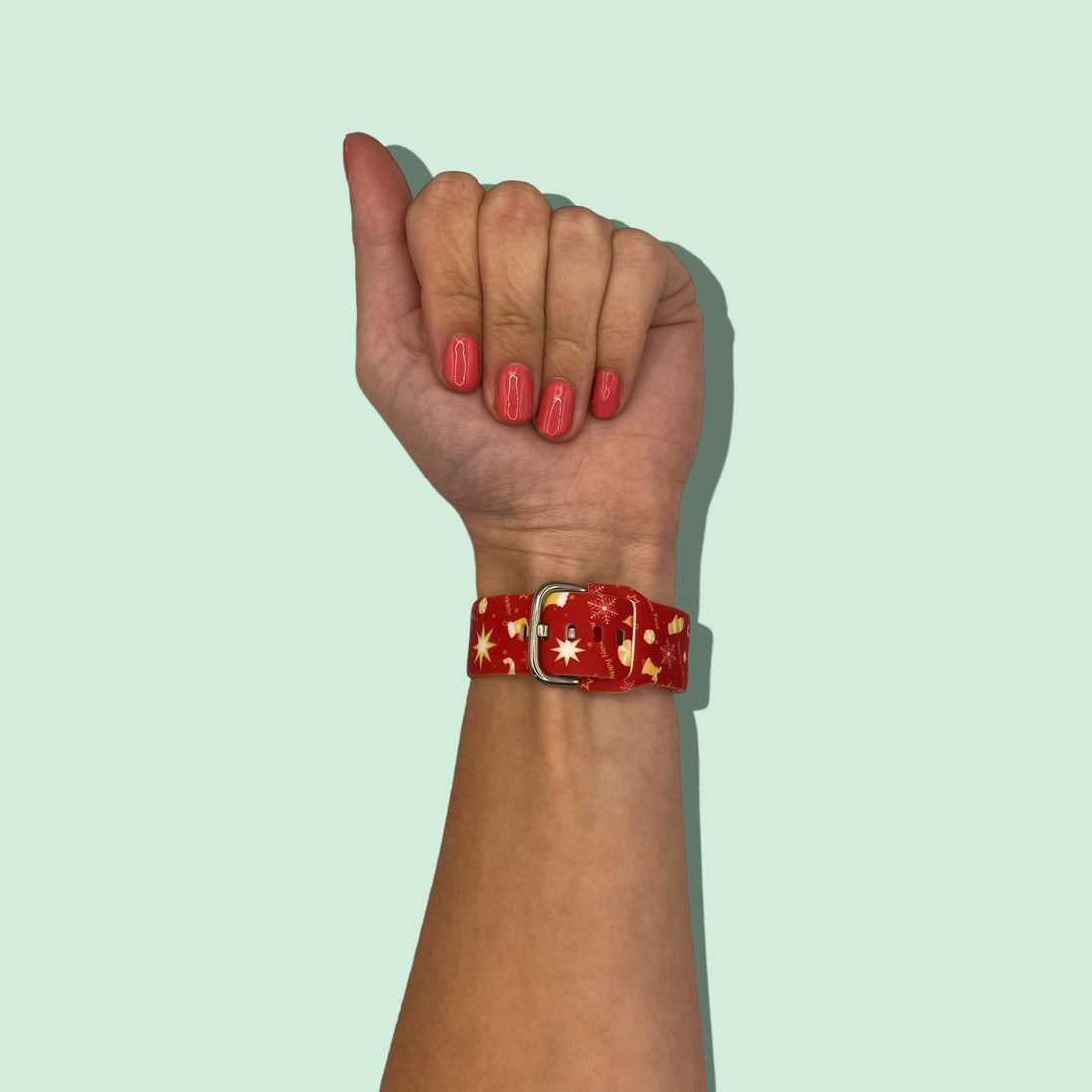 red-samsung-galaxy-watch-7-(40mm)-watch-straps-nz-christmas-watch-bands-aus-804494