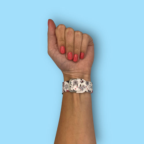 winter-wonderland-huawei-watch-fit-4-pro-watch-straps-nz-christmas-watch-bands-aus