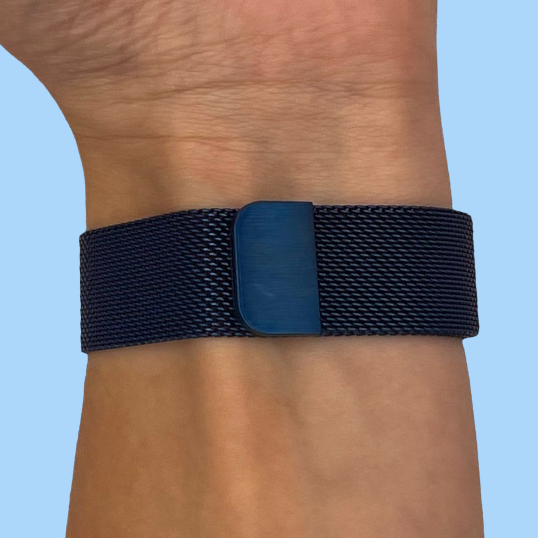 blue-metal-garmin-forerunner-570-(42mm)-watch-straps-nz-milanese-watch-bands-aus