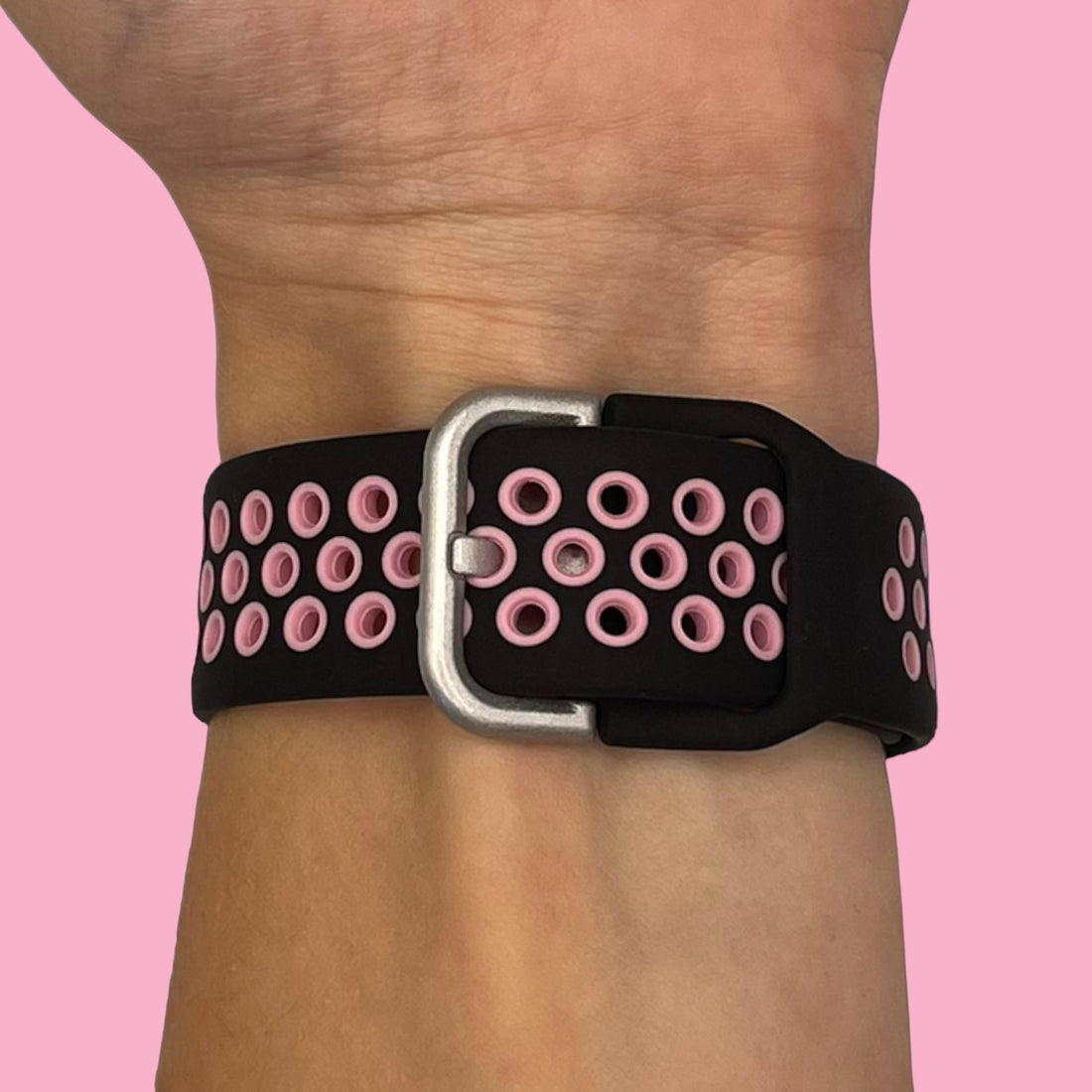 black-and-pink-garmin-forerunner-935-watch-straps-nz-silicone-sports-watch-bands-aus-803511