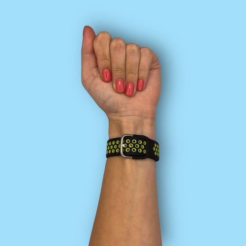 black-and-green-garmin-d2-delta-watch-straps-nz-silicone-sports-watch-bands-aus