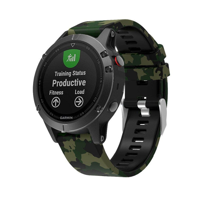 camo2-garmin-fenix-5-watch-straps-nz-pattern-silicone-watch-bands-aus
