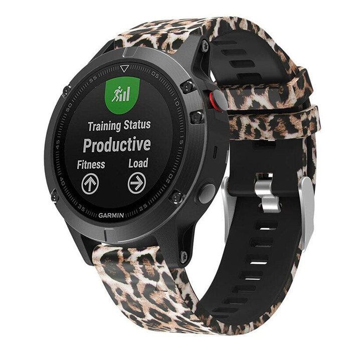 leopard-garmin-instinct-e-(45mm)-watch-straps-nz-pattern-silicone-watch-bands-aus