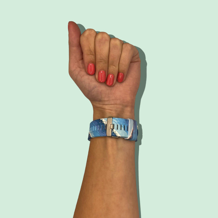 oceans-garmin-epix-(gen-2)-watch-straps-nz-pattern-silicone-watch-bands-aus