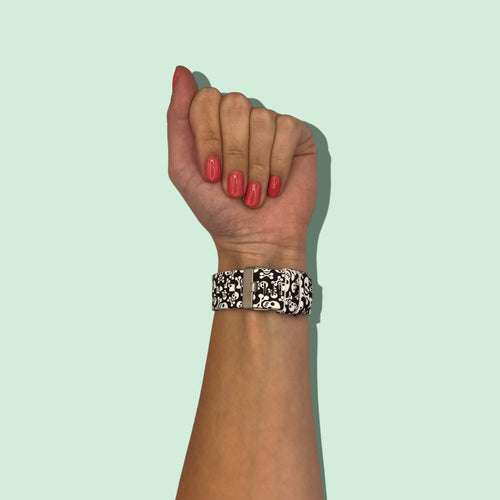 skull-crossbonmes-garmin-epix-pro-(gen-2,-47mm)-watch-straps-nz-pattern-silicone-watch-bands-aus