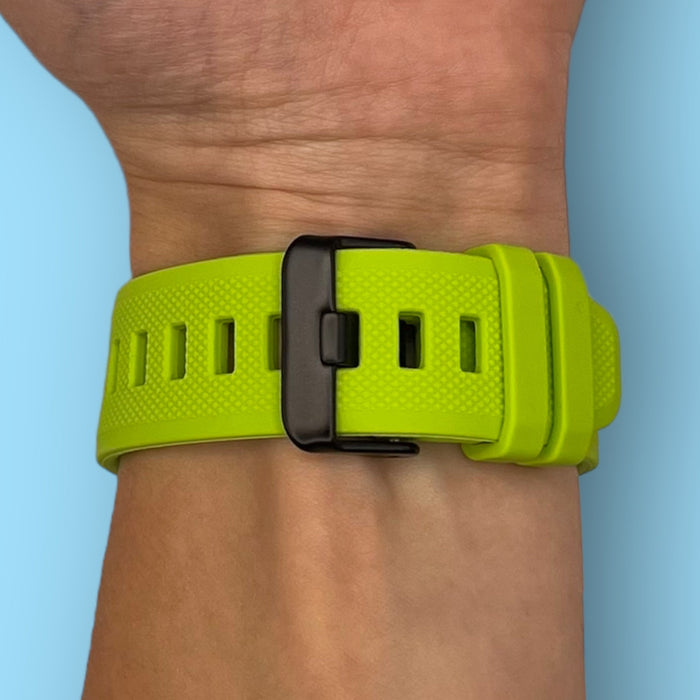lime-green-garmin-fenix-6s-watch-straps-nz-silicone-watch-bands-aus