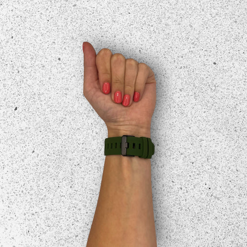 army-green-garmin-forerunner-935-watch-straps-nz-silicone-watch-bands-aus