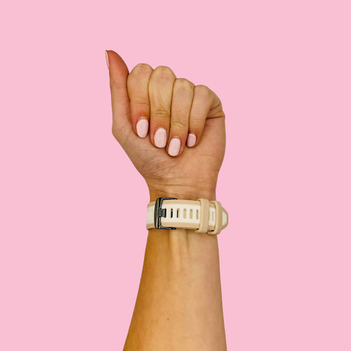 pink-white-amazfit-t-rex-3-watch-straps-nz-dual-colour-silicone-watch-bands-aus