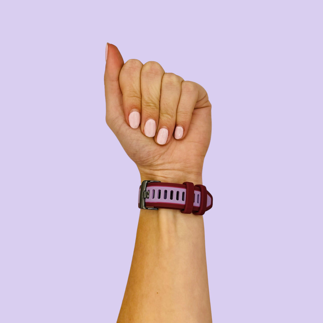 berry-lilac-samsung-galaxy-watch-active-watch-straps-nz-dual-colour-silicone-watch-bands-aus-996617