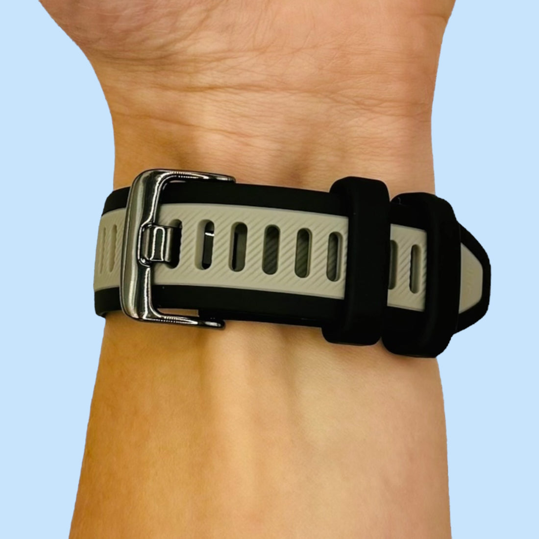 black-slate-coros-vertix-2s-watch-straps-nz-dual-colour-silicone-watch-bands-aus-996626