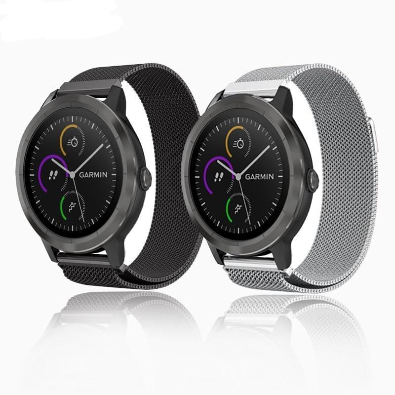 black-metal-garmin-bounce-2-watch-straps-nz-milanese-watch-bands-aus