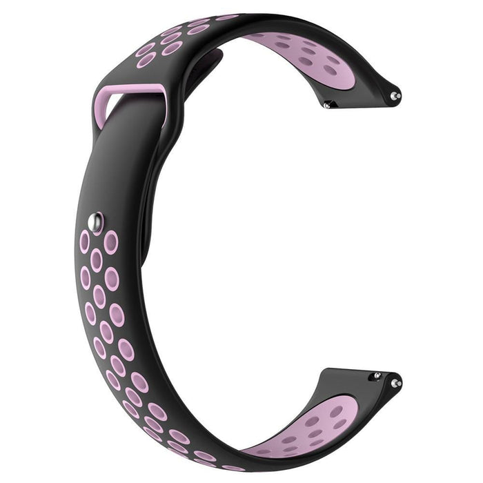 black-pink-google-pixel-watch-4-(41mm)-watch-straps-nz-silicone-sports-watch-bands-aus