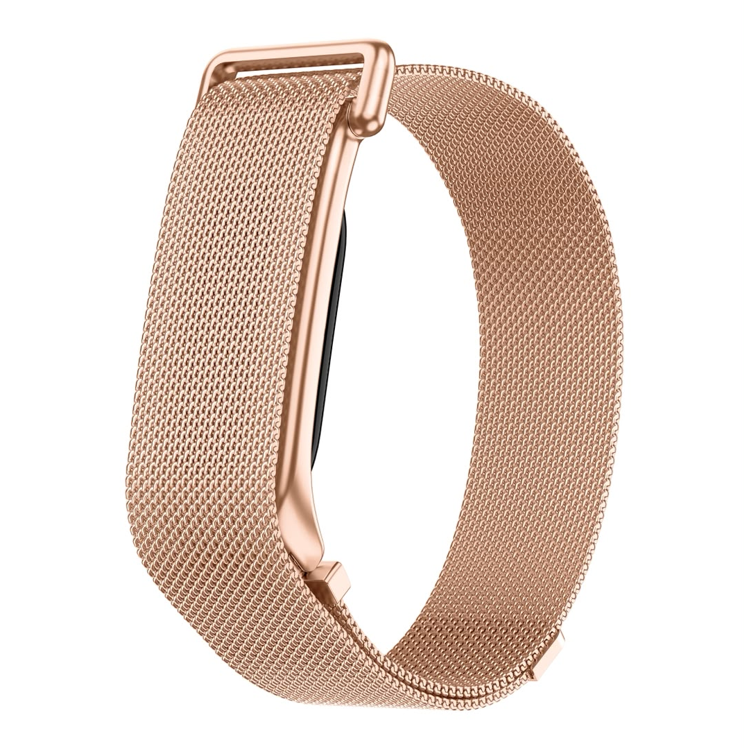 Replacement-Milanese-Watch-Bands-Compatible-With-Google-Fitbit-Air-in-Rose-Gold-NZ-Aus