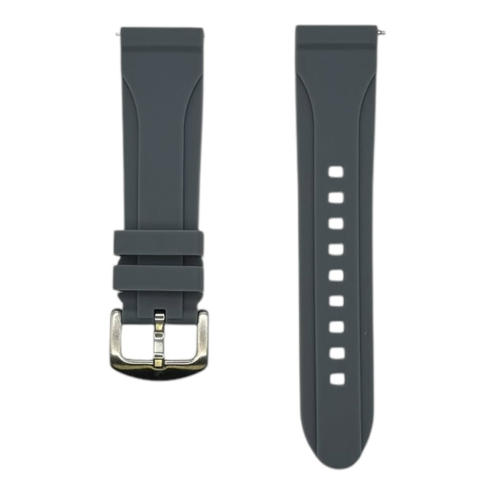 grey-xiaomi-amazfit-stratos,-stratos-2-watch-straps-nz-heritage-elite-premium-silicone-watch-bands-aus