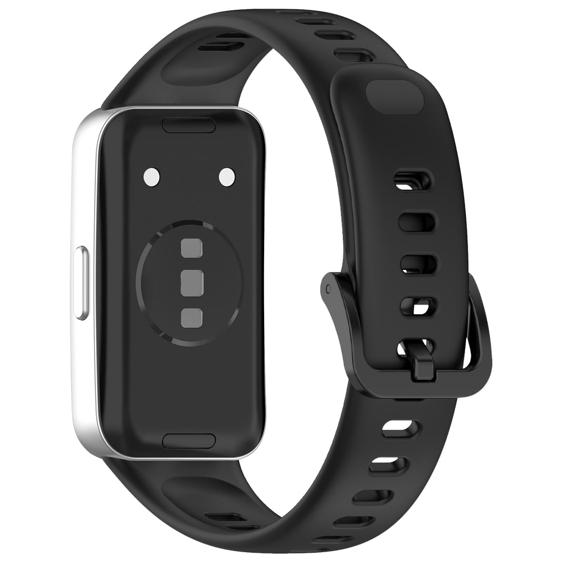 Replacement-Huawei-Watch-Band-8-9-10-Silicone-Watch-Bands-Black