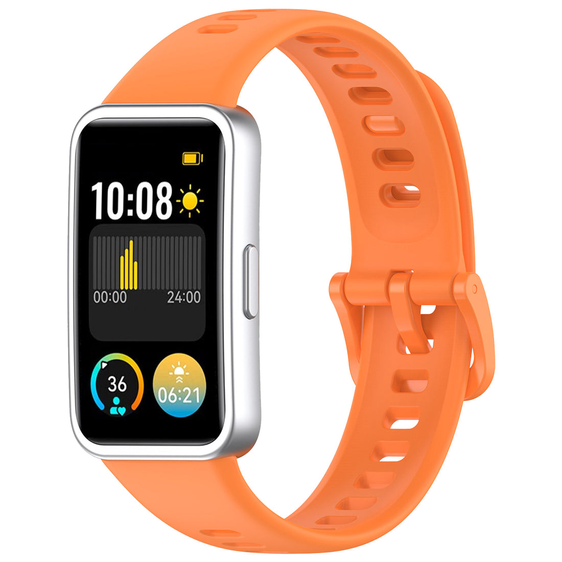 Replacement-Huawei-Watch-Band-8-9-10-Silicone-Watch-Bands-Orange