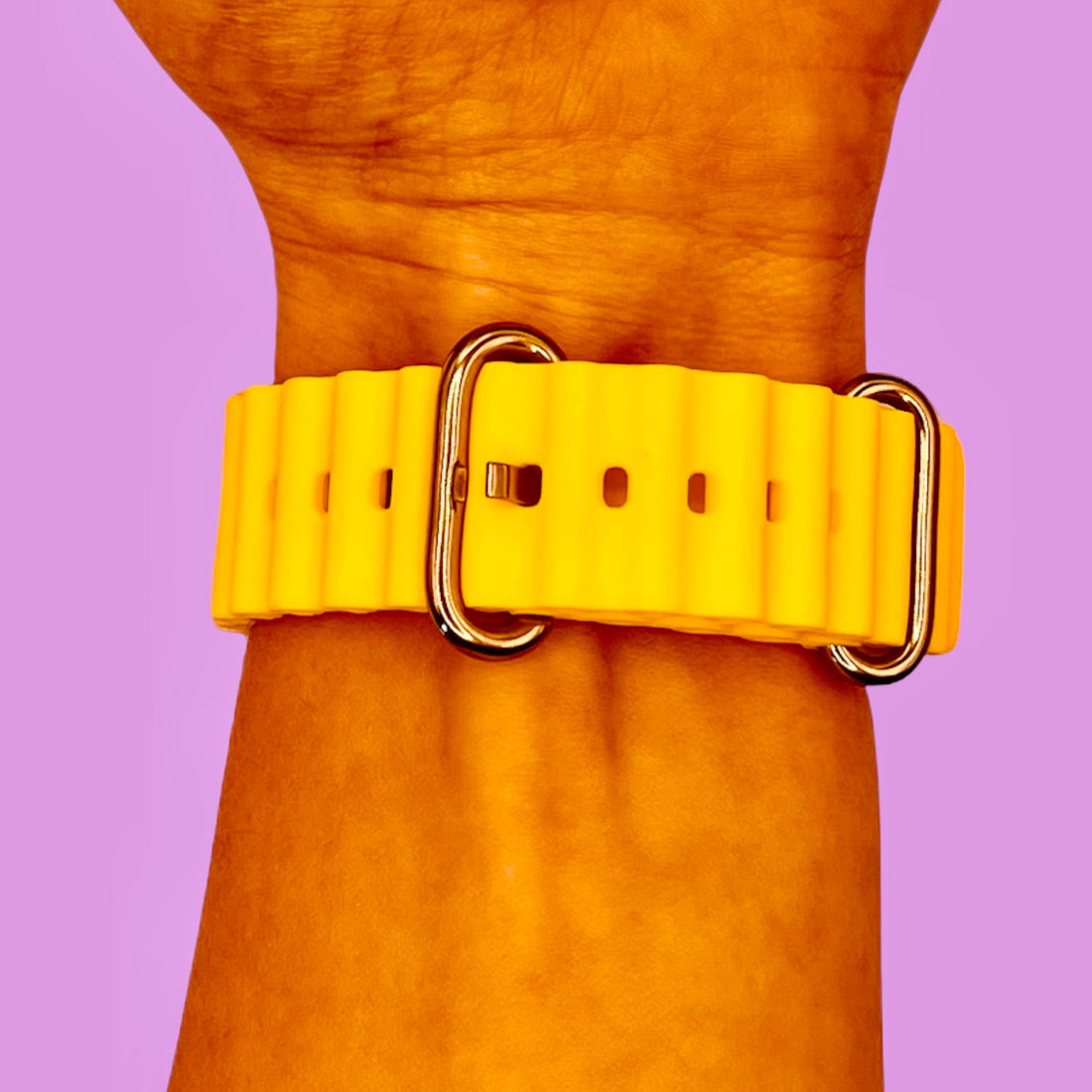 yellow-ocean-bands-garmin-venu-x1-watch-straps-nz-ocean-bands-watch-bands-aus