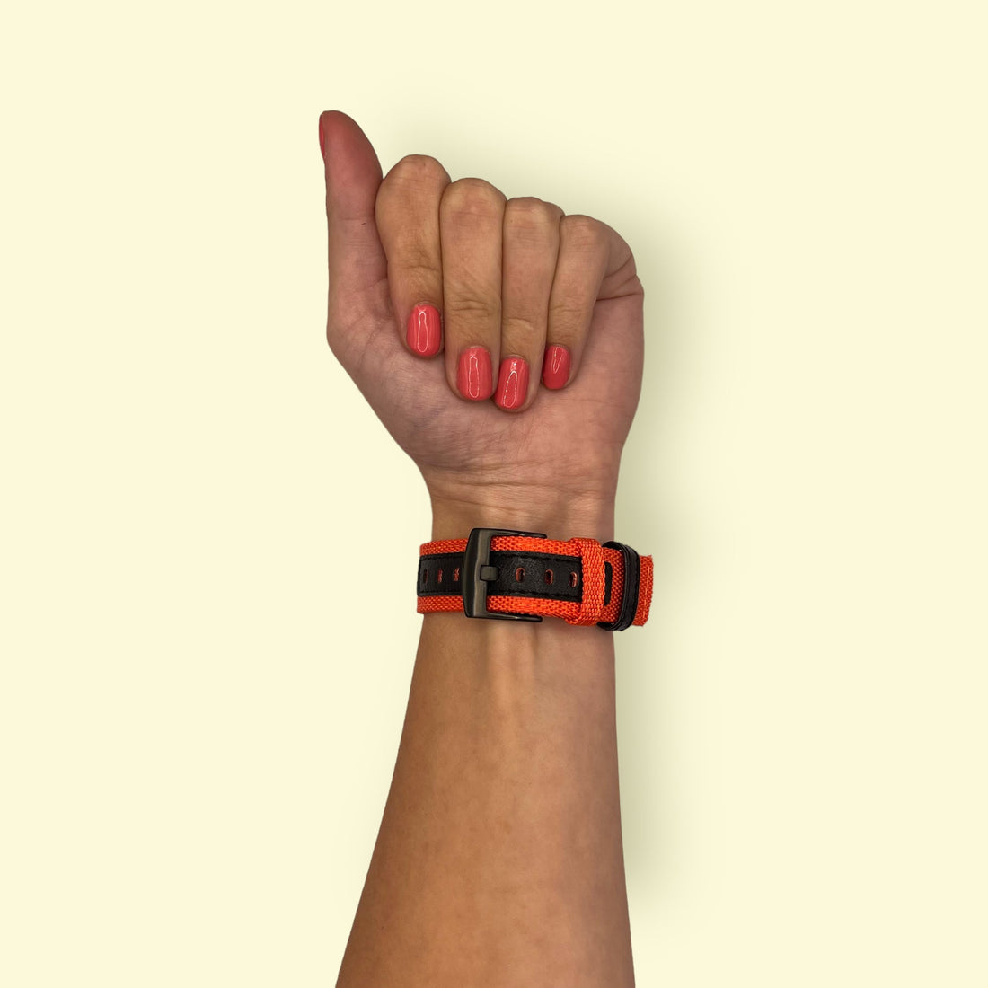 orange-huawei-watch-gt-46mm-watch-straps-nz-nylon-and-leather-watch-bands-aus