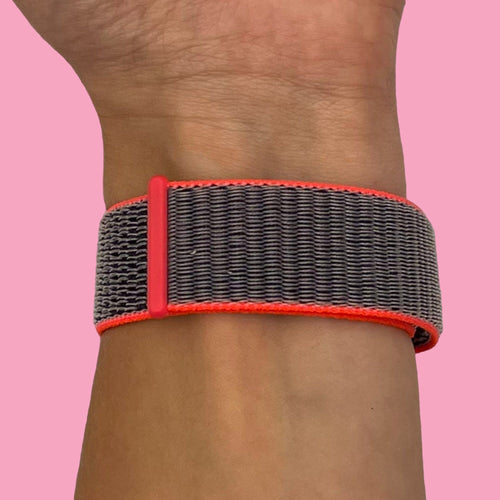 electric-pink-coros-nomad-watch-straps-nz-nylon-sports-loop-watch-bands-aus