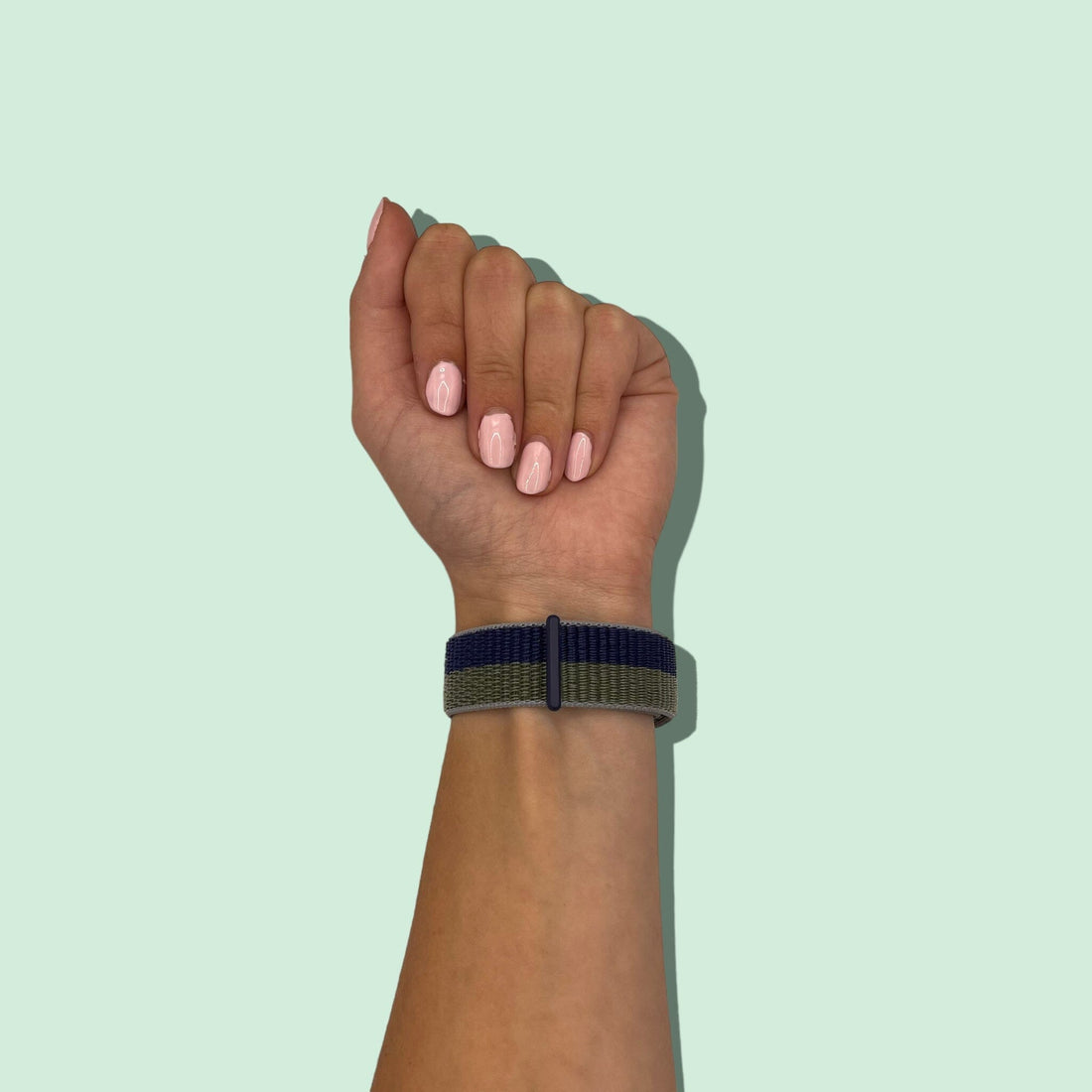 blue-green-garmin-tactix-bravo,-charlie-delta-watch-straps-nz-nylon-sports-loop-watch-bands-aus