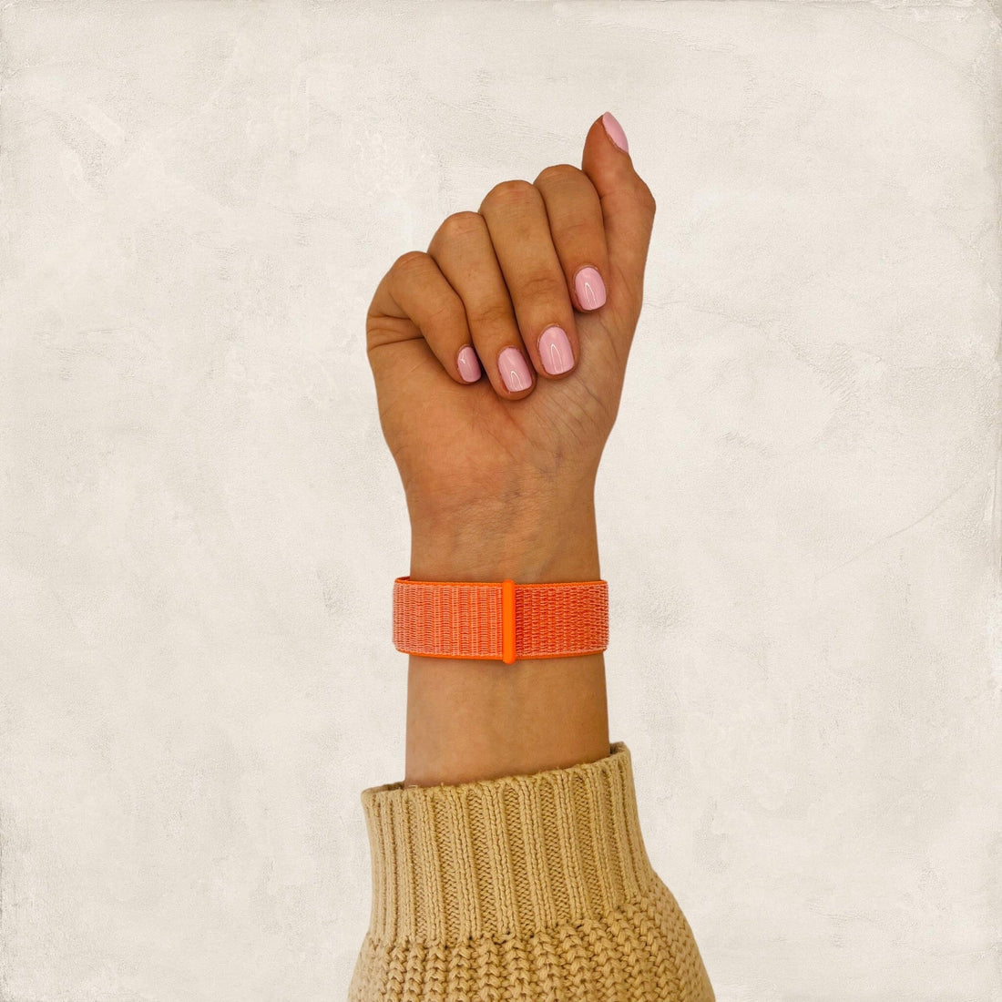 spicy-orange-garmin-fenix-7-watch-straps-nz-nylon-sports-loop-watch-bands-aus-995505