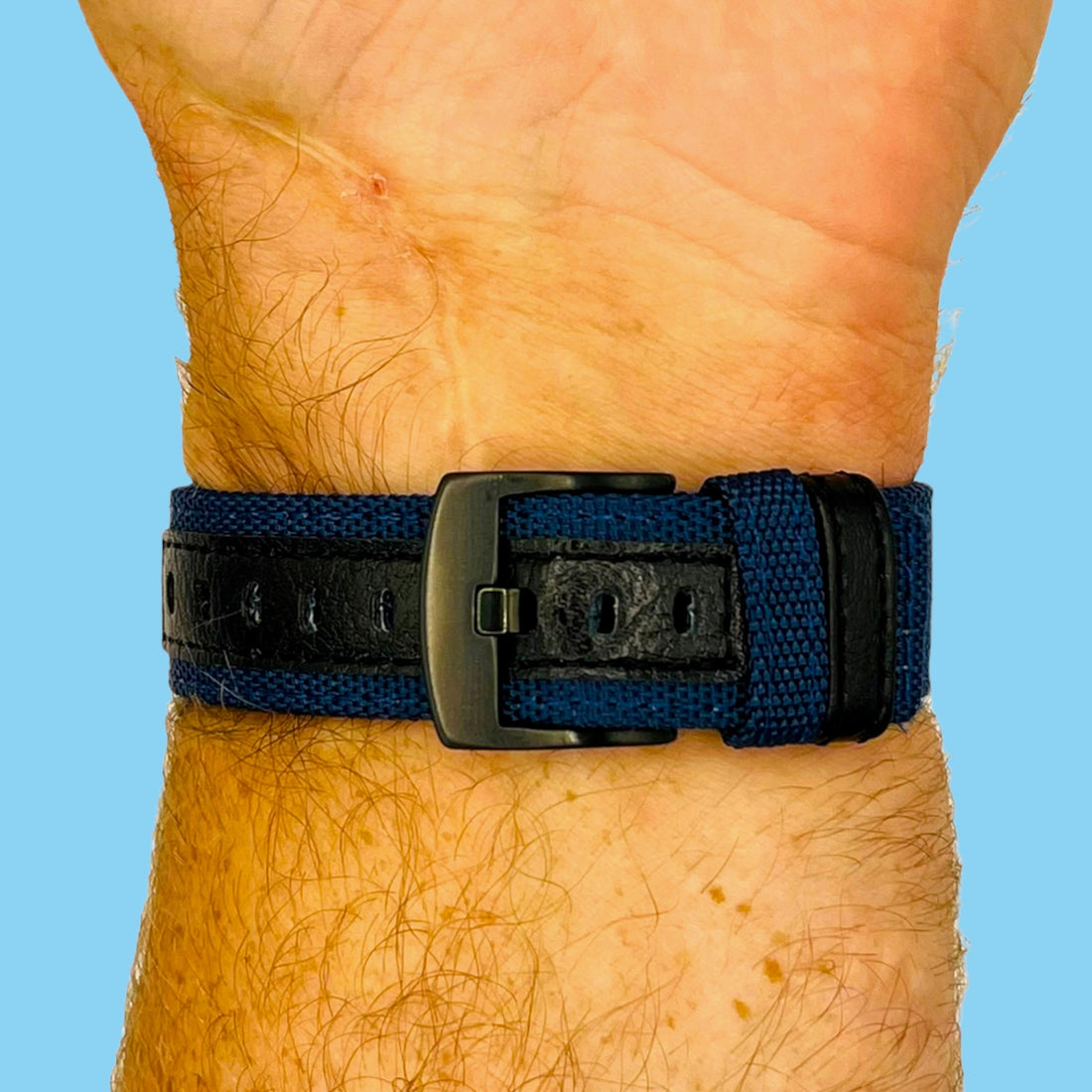 blue-garmin-fenix-5x-watch-straps-nz-nylon-leather-watch-bands-aus