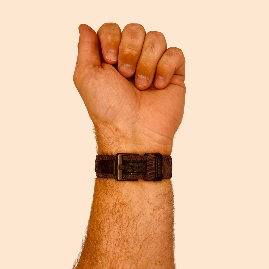 brown-garmin-vivoactive-5-watch-straps-nz-nylon-and-leather-watch-bands-aus