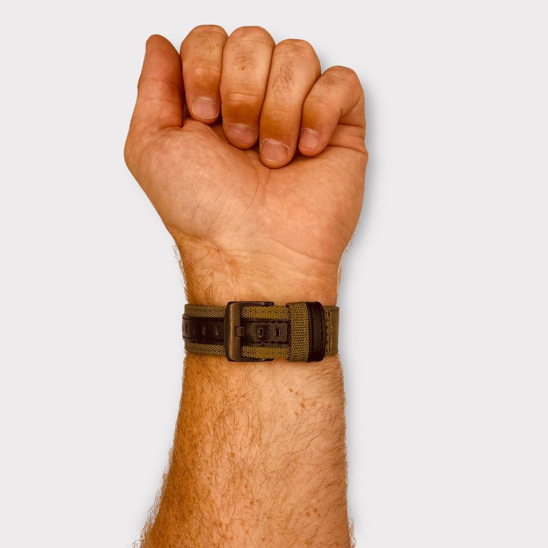 green-daniel-washington-classic-40mm-watch-straps-nz-nylon-and-leather-watch-bands-aus