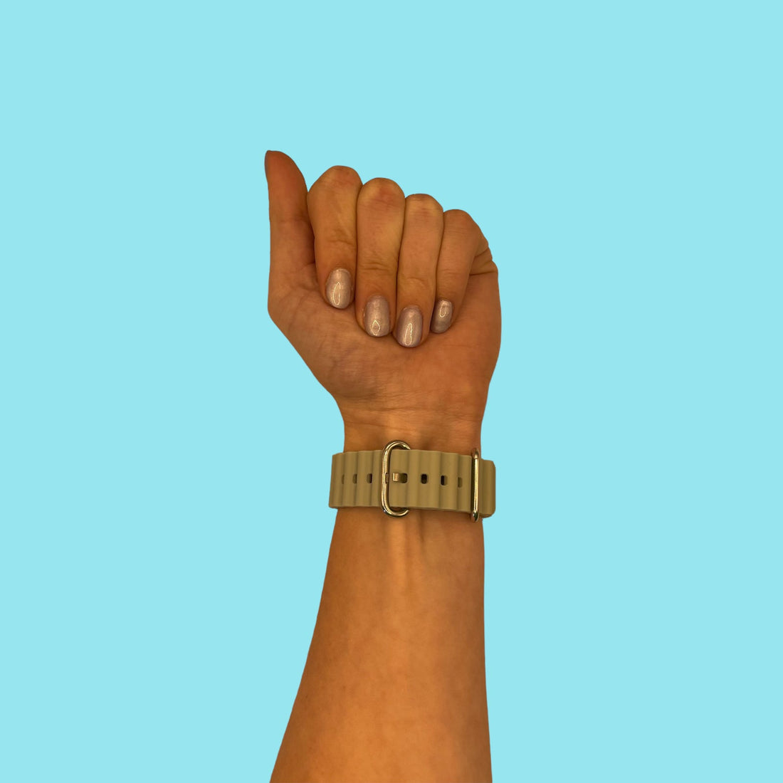 sand-green-ocean-bands-garmin-epix-pro-(gen-2,-47mm)-watch-straps-nz-ocean-band-silicone-watch-bands-aus-996315