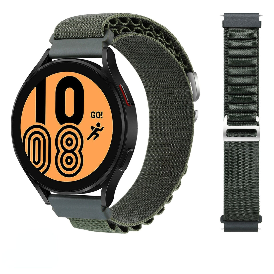green-samsung-galaxy-watch-8-(40mm)-watch-straps-nz-alpine-loop-watch-bands-aus